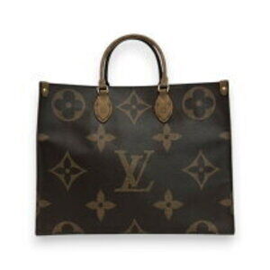 Louis Vuitton On the Go Monogram Giant Reverse Tote Bag